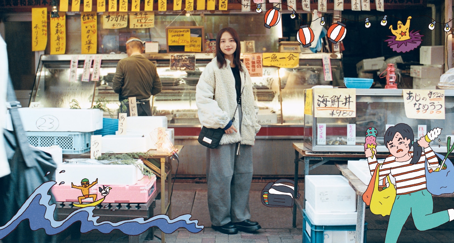 清原果耶のスタイリング写真