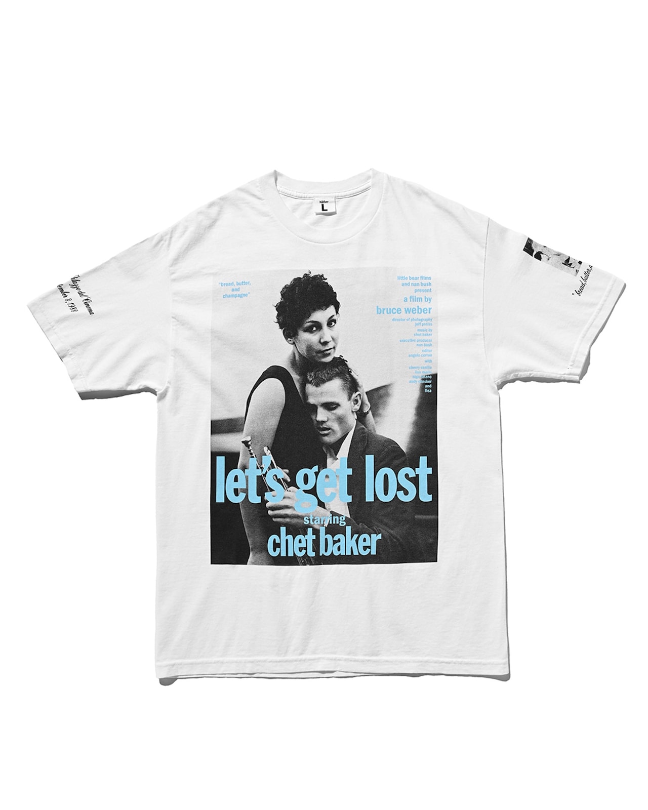 XXL Let's get Lost × weber T shirt 村上淳 Let's get Lost × weber] T shirt（Monochrome）税込1万7800円（撮影
