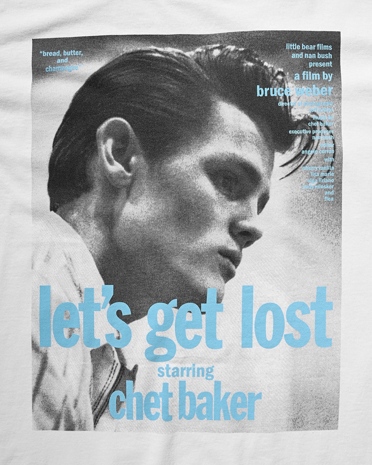 XXL Let's get Lost × weber T shirt 村上淳 Let's get Lost × weber] T shirt（Key Visual）税込1万2800円