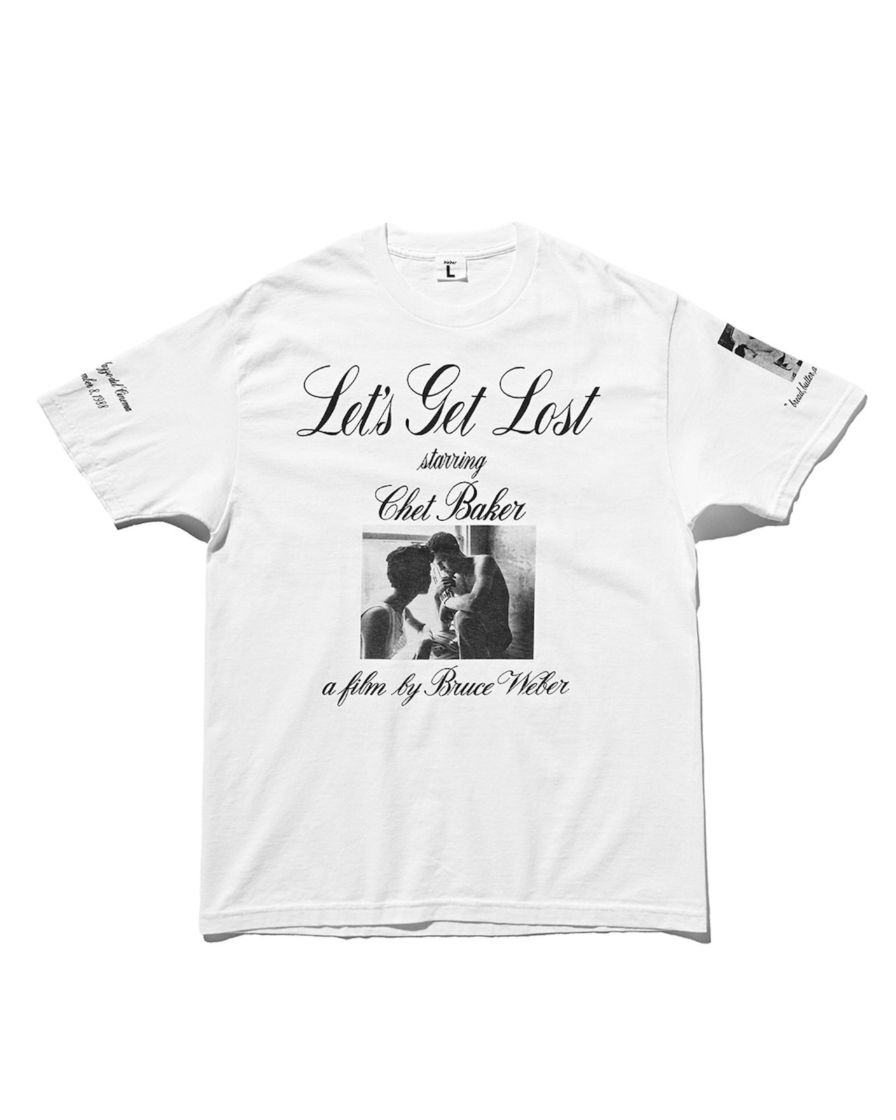 Let's get Lost × weber] T shirt（Monochrome）税込1万7800円