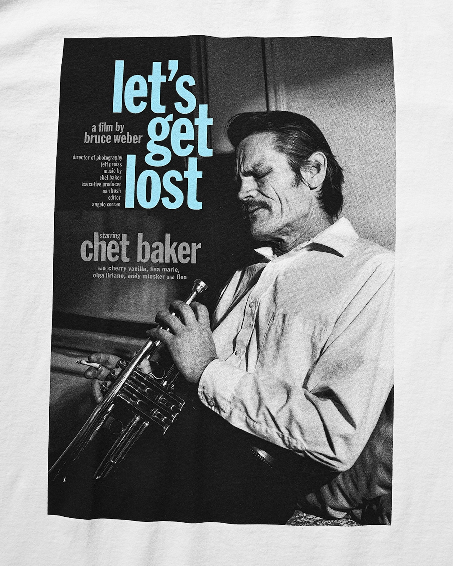 [Let's get Lost × weber] T shirt（Key Visual）税込1万2800円