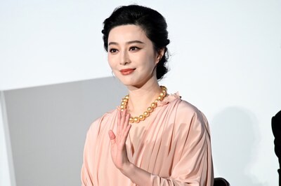 「母なる大地」Q&Aに登壇したファン・ビンビン（范冰冰）