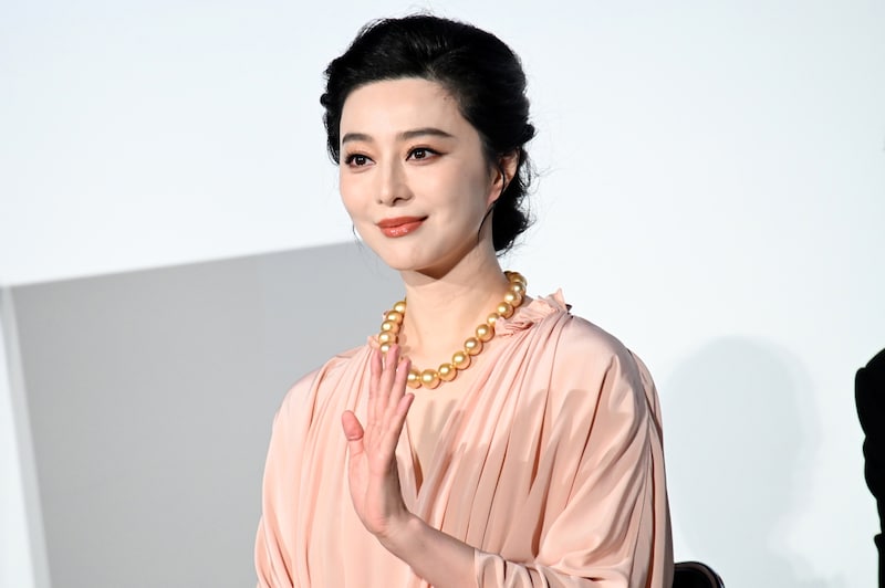 「母なる大地」Q&Aに登壇したファン・ビンビン（范冰冰）