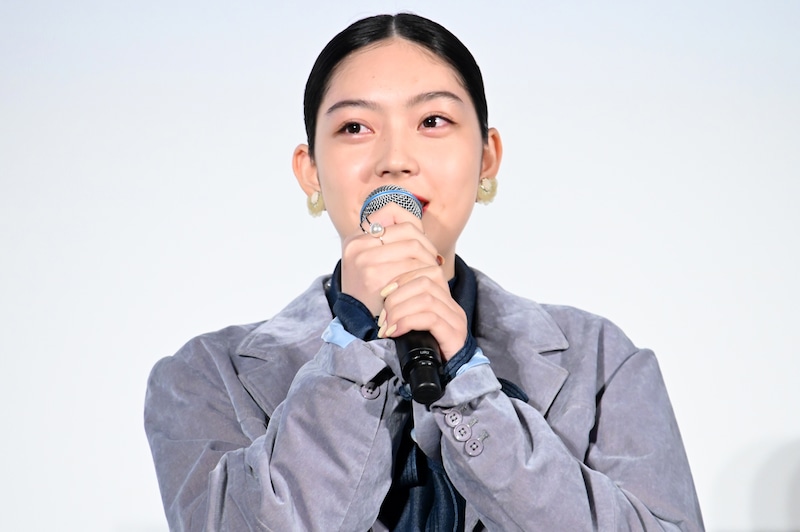 映画「白の花実」アジアン・プレミアに登壇した美絽