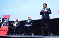 左からアラン・プール、ポール・シュレイダー、山本又一朗