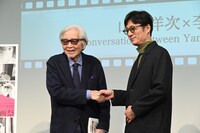 左から山田洋次、李相日