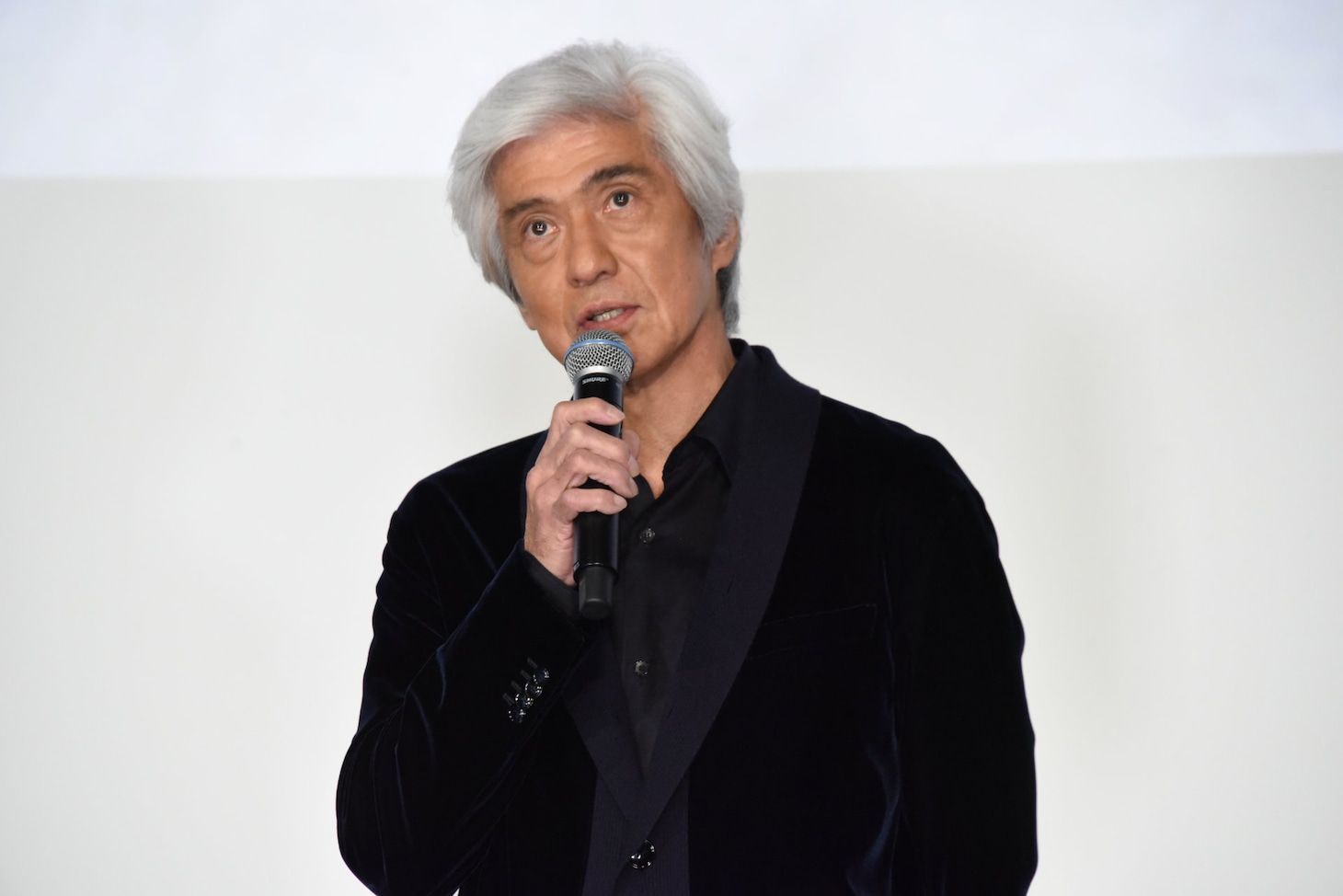 「てっぺんの向こうにあなたがいる」初日舞台挨拶に登壇した佐藤浩市