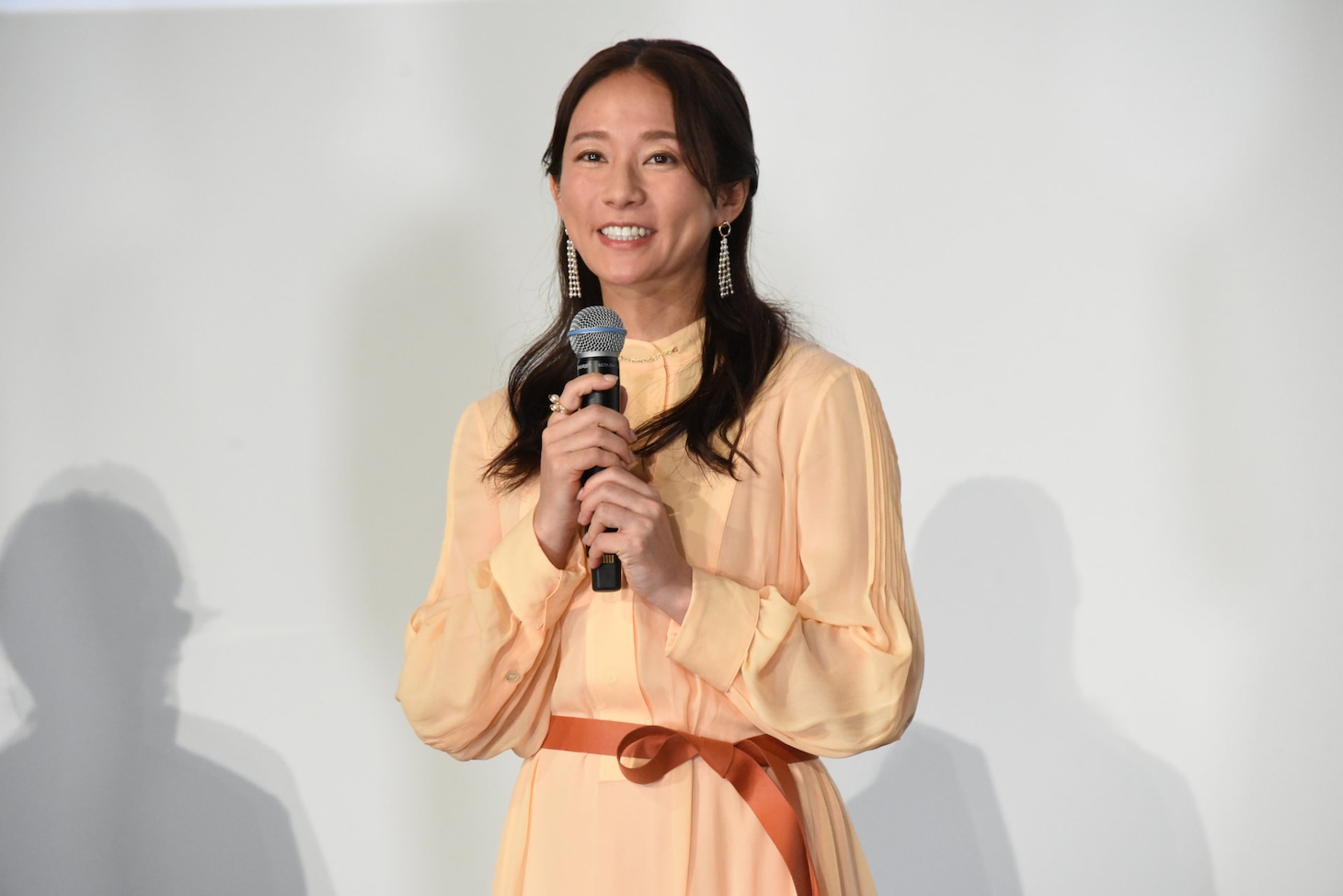 「てっぺんの向こうにあなたがいる」初日舞台挨拶に登壇した木村文乃