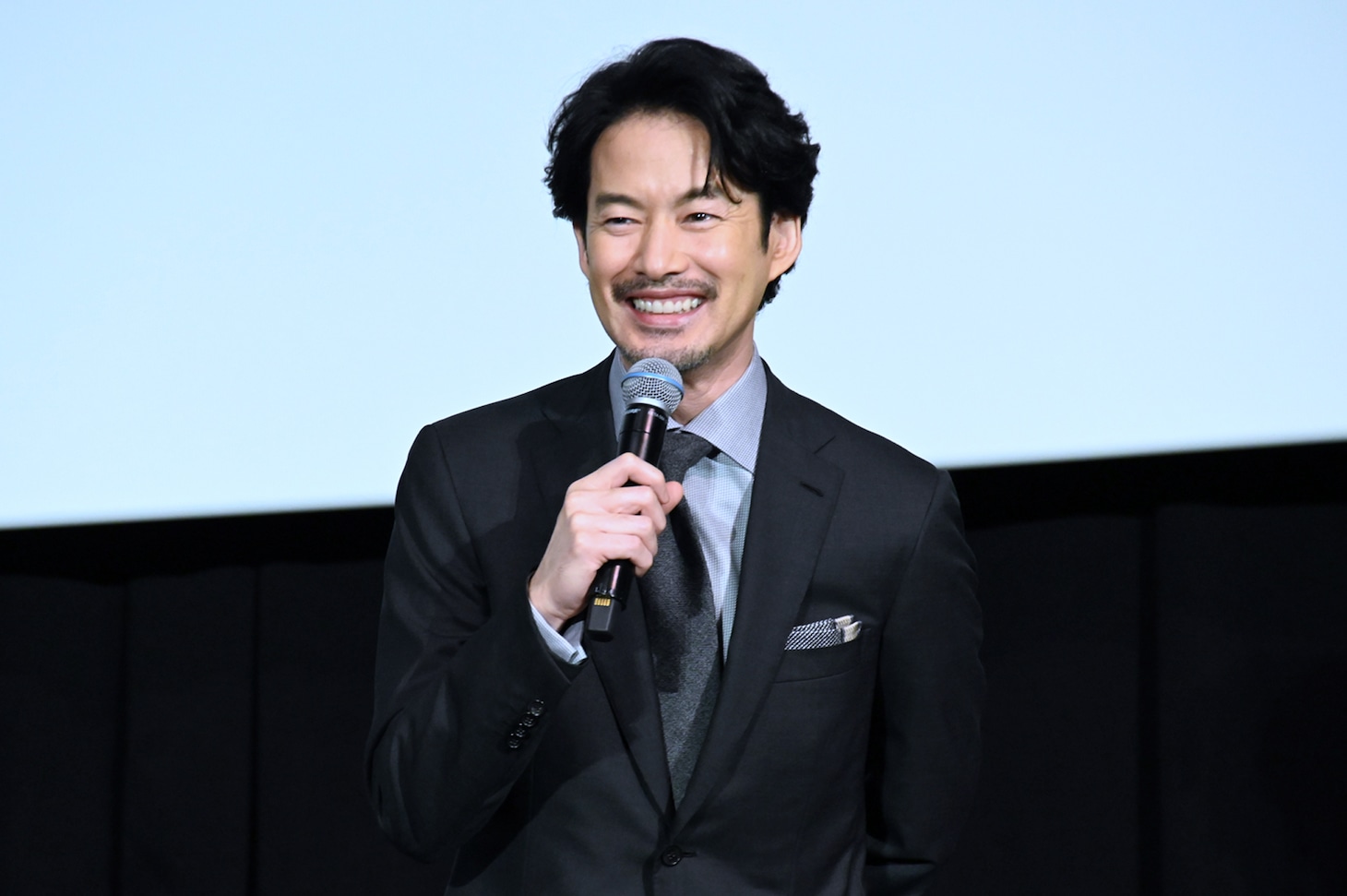 映画「SPIRIT WORLD -スピリットワールド-」全国拡大公開初日記念舞台挨拶に登壇した竹野内豊