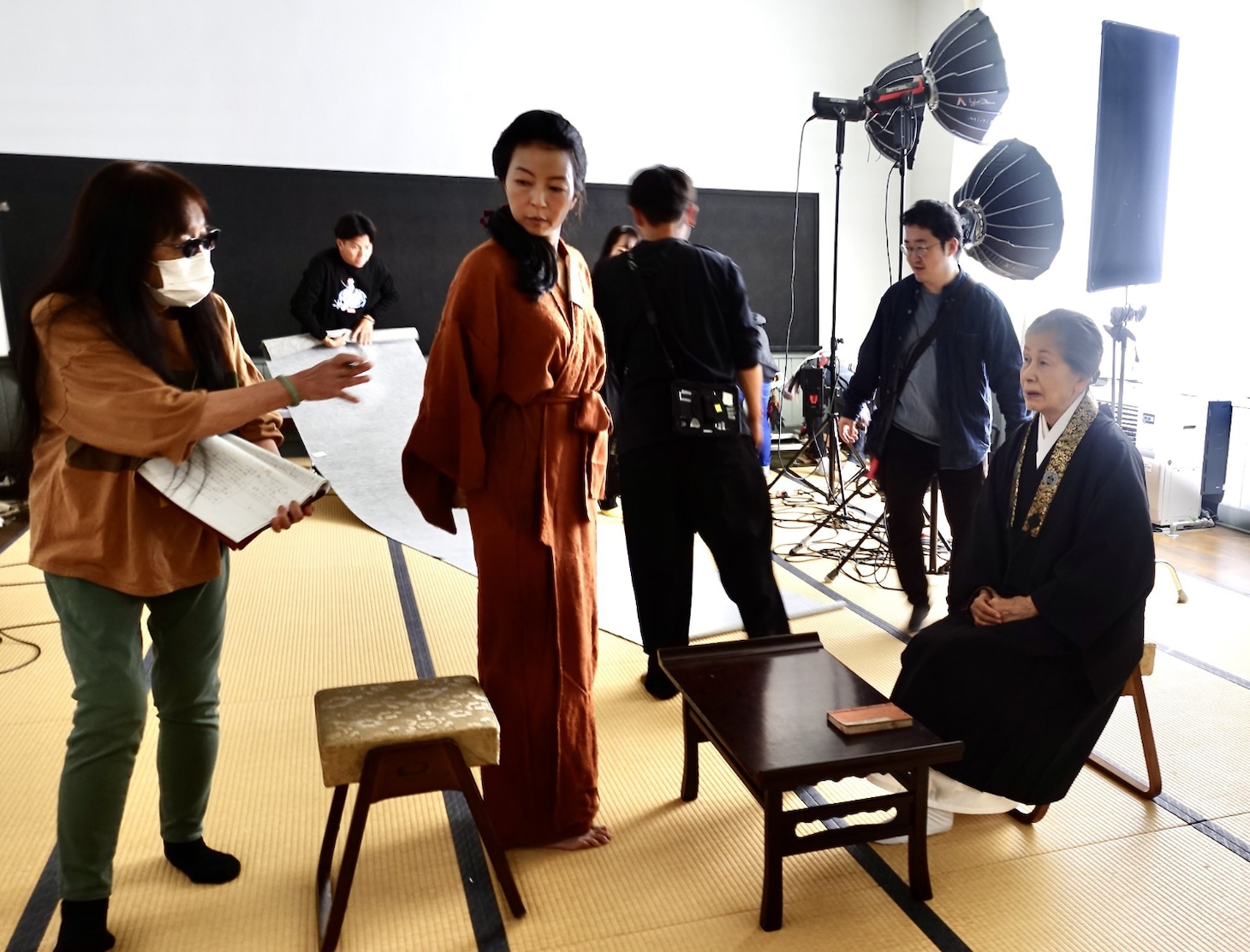 「金子文子 何が私をこうさせたか」メイキング写真