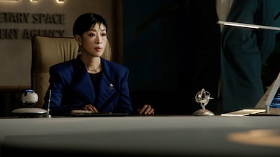 特集ドラマ「火星の女王」でサンディ・チャンが演じるファン・ユートン