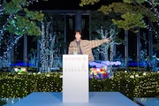 「トリツカレ男」スペシャル点灯式に出席した佐野晶哉