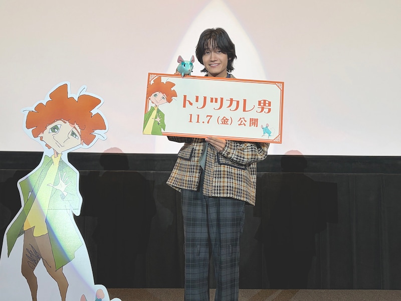 大阪での「トリツカレ男」舞台挨拶に登壇した佐野晶哉