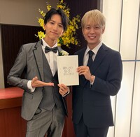 ドラマ「欲しがり女子と訳あり男子」で主演を務めた田口淳之介（左）と、共演のパク・ユチョン（右）