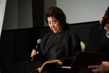 当時の台本を持参した岡田茉莉子