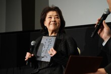 「浮雲 4Kデジタルリマスター版」トークショーに参加した岡田茉莉子