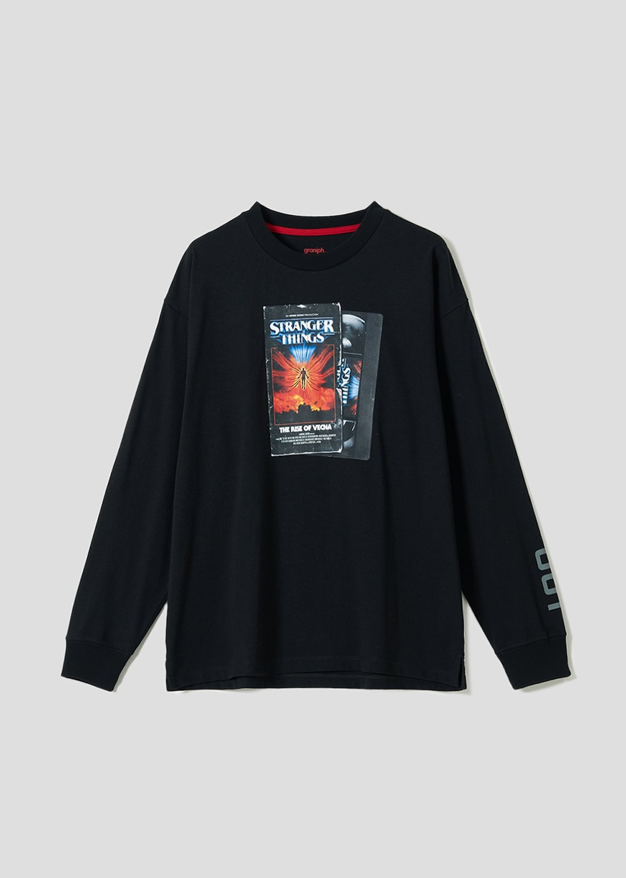 ストレンジャー・シングス 未知の世界」ヴェクナ｜ルーズ長袖Tシャツ