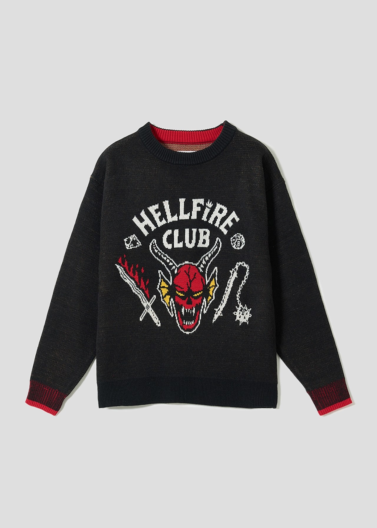 ストレンジャー・シングス 未知の世界」HELLFIRE CLUB｜ジャカード