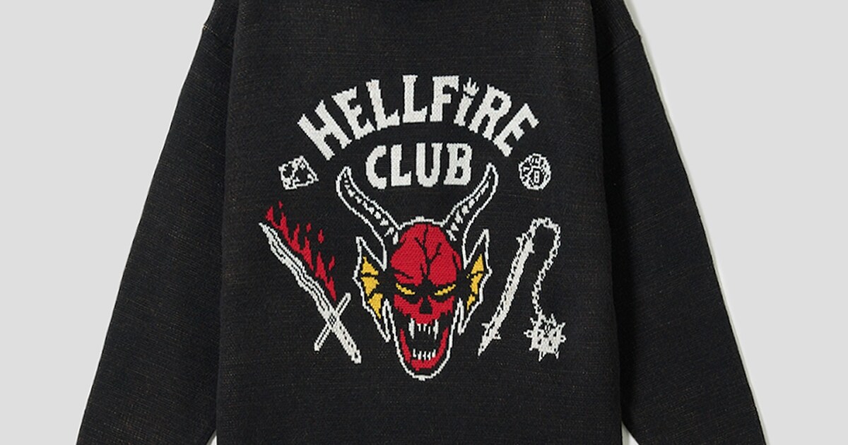 ストレンジャー・シングス 未知の世界」HELLFIRE CLUB｜ジャカード 