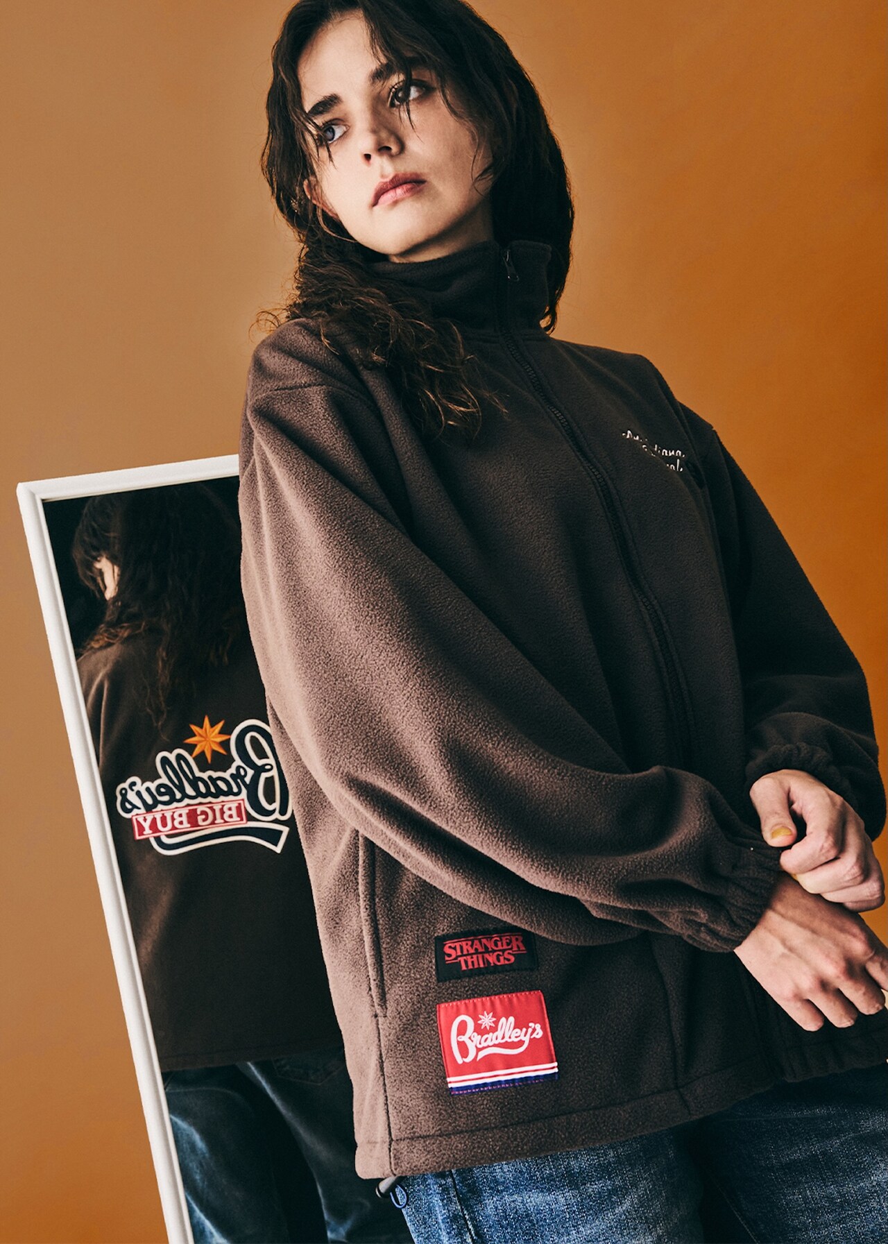 ストレンジャー・シングス 未知の世界」Bradley's BIG BUY｜フリース