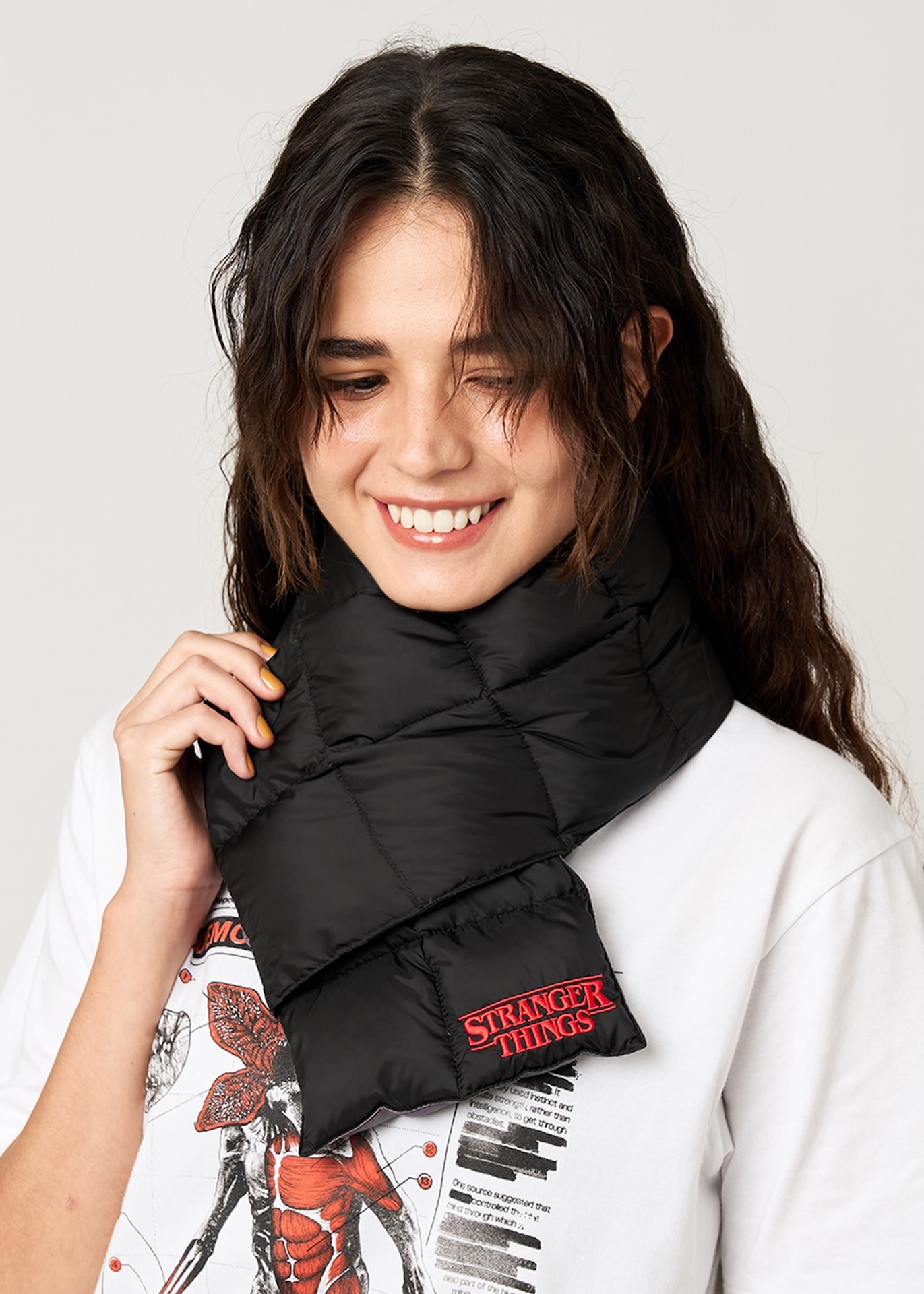 「ストレンジャー・シングス 未知の世界」MAP｜ダウンマフラー（税込5900円）