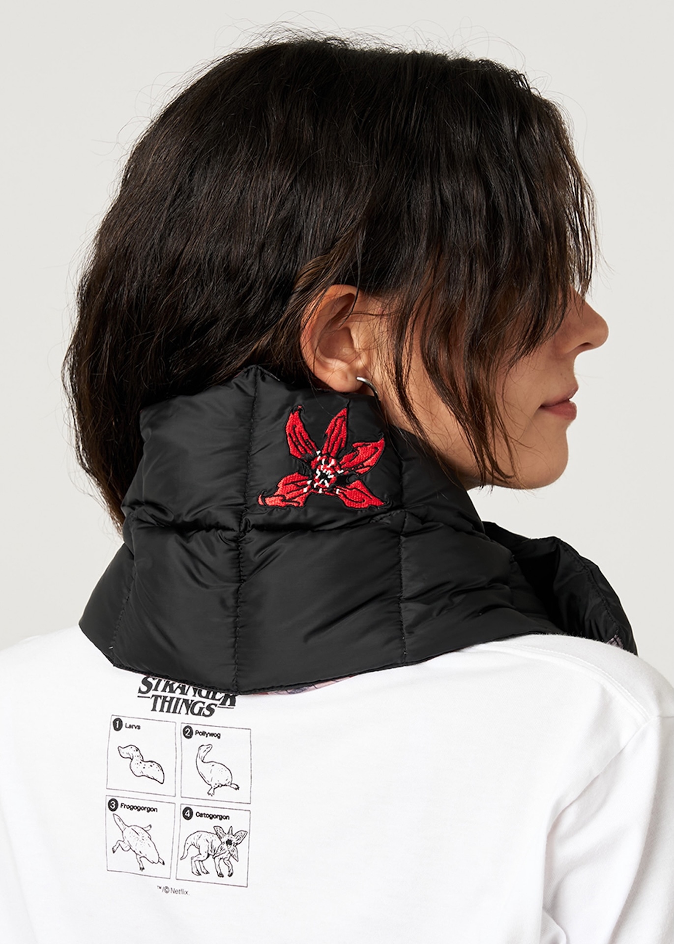 「ストレンジャー・シングス 未知の世界」MAP｜ダウンマフラー（税込5900円）