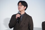 「金髪」舞台挨拶に登壇した田村健太郎