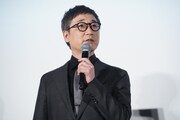 「ブルーボーイ事件」舞台挨拶に登壇した安井順平