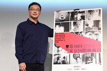 第38回東京国際映画祭で実施された、深田晃司によるマスタークラスの様子