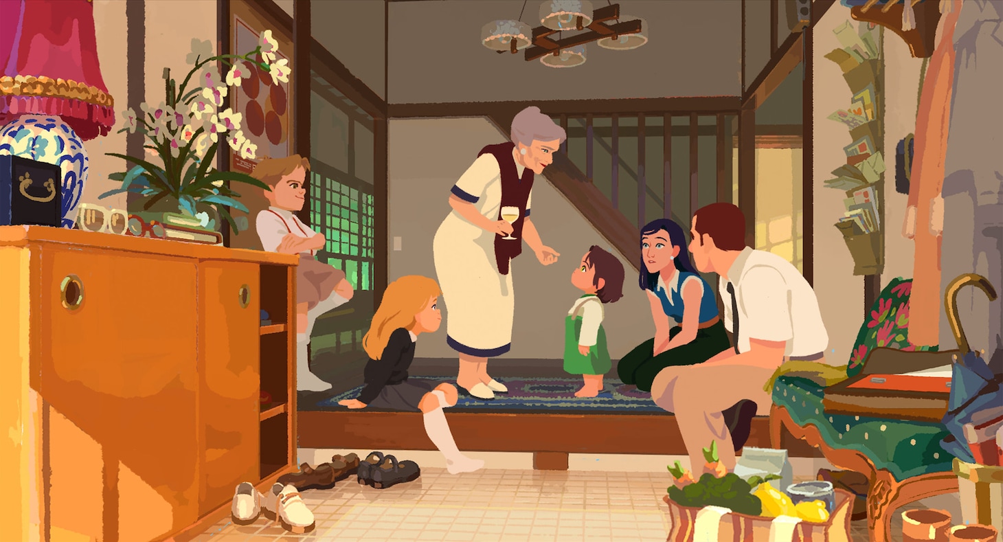 「アメリと雨の物語」場面カット