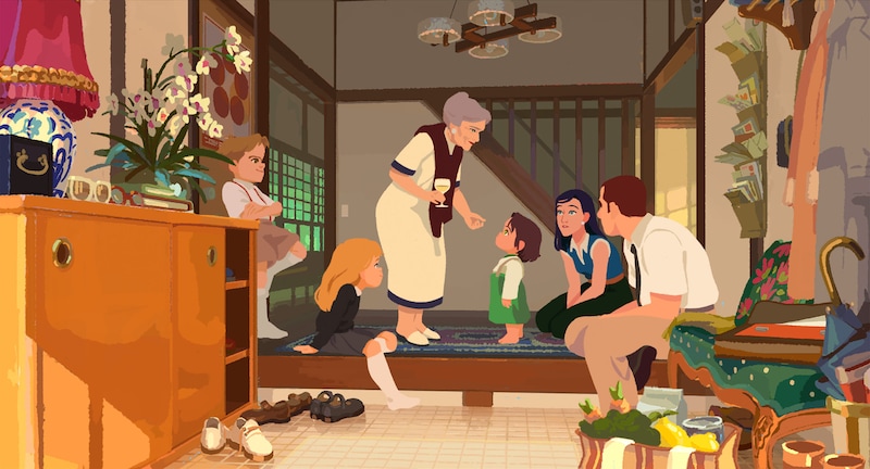 「アメリと雨の物語」場面カット