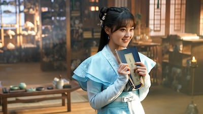 中国ドラマ「転生才女は恋ざかり！」のヒロイン・程満意（チョン・マンイー）。演じるのは「千金難逃～姫は離縁請負人～」のチェン・ファントン（陳芳彤）