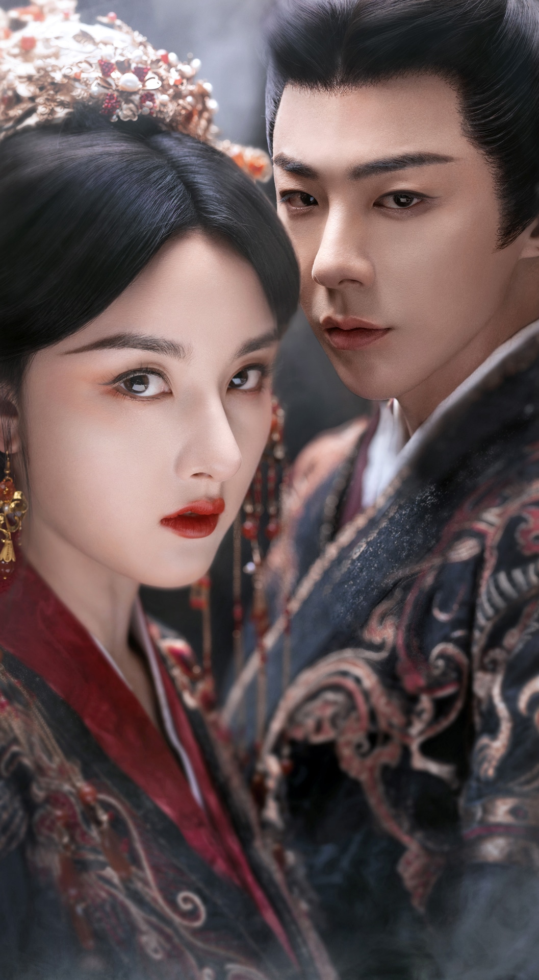 中国ドラマ「折腰」ビジュアル。敵同士の政略結婚から始まる物語 ©Shenzhen Tencent Computer Systems Company Limited