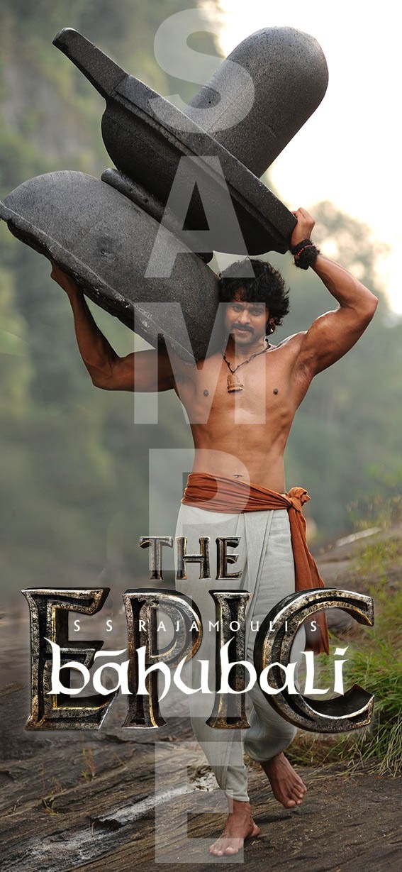 「バーフバリ エピック4K」通常版ムビチケオンライン券の特典、特製スマホ壁紙