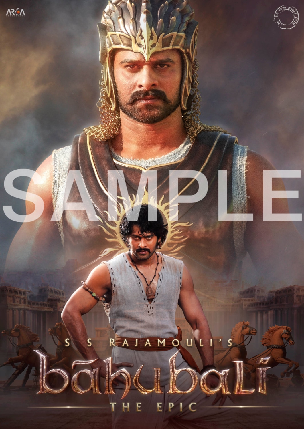 バーフバリ baahubali エピック 4K B2ポスター 今日の映画🎬 #バーフ