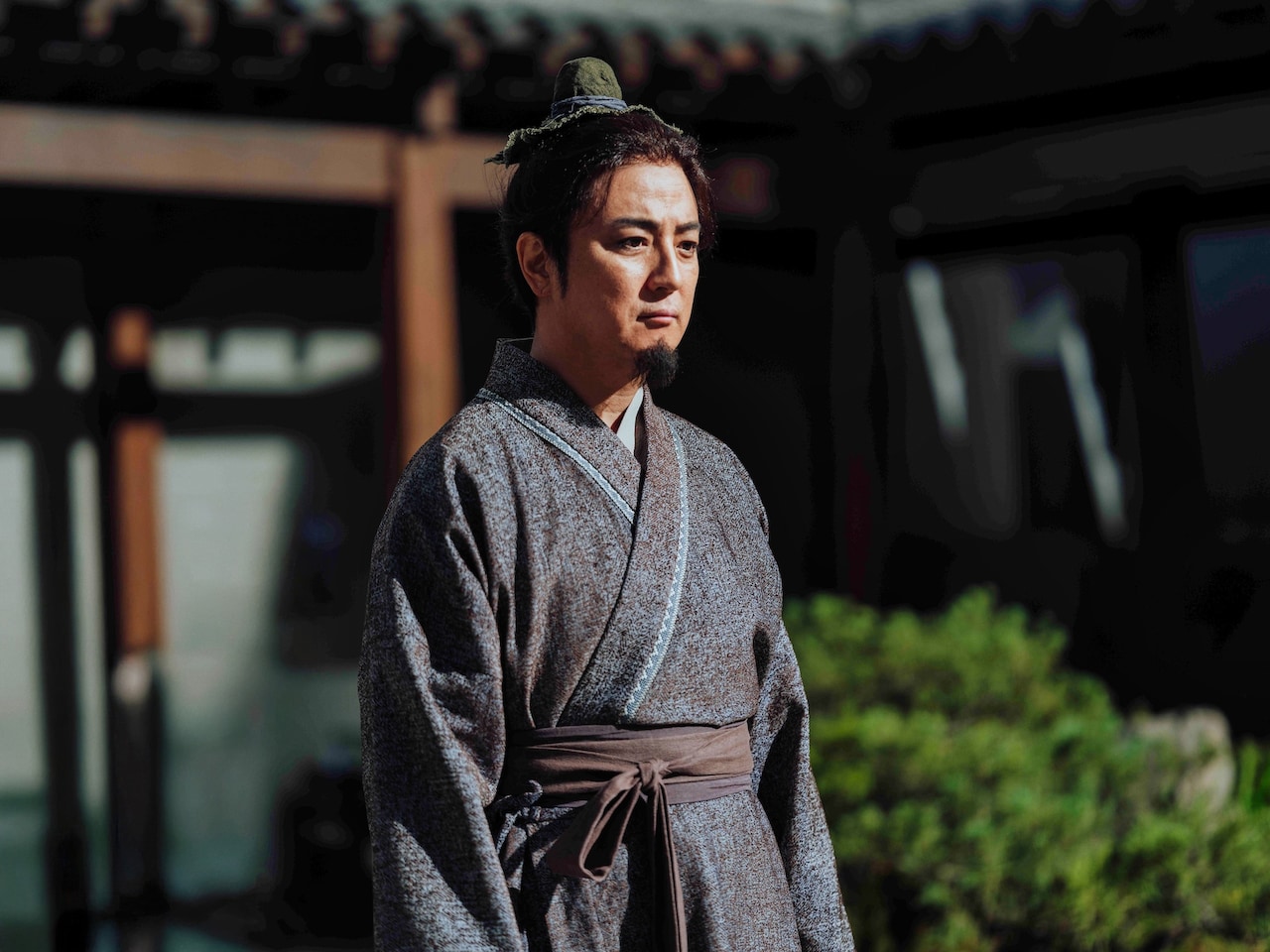 ドラマ「北方謙三 水滸伝」より、上地雄輔演じる宋清。宋江の弟であり