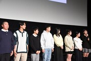 忍川中学校の生徒役キャストたち