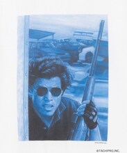 舘ひろしデビュー50周年記念ポップアップショップで販売される、TOKYO CULTUART by BEAMS（トーキョー カルチャート by ビームス）コラボTシャツのデザイン（サイズ：M、L、XL、XXL / 税込1万4300円）