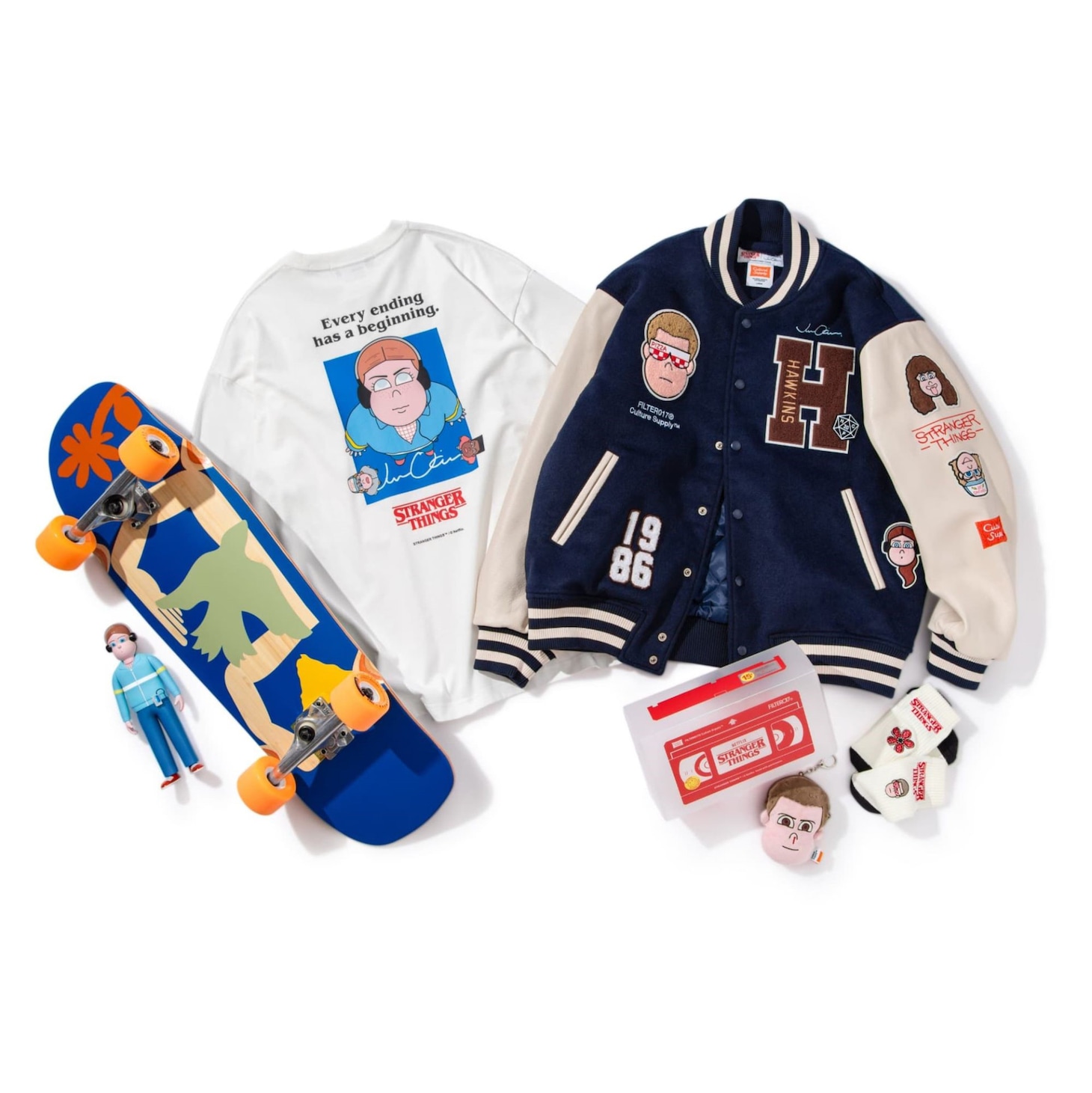 「ストレンジャー・シングス 未知の世界」コラボグッズ