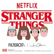 「ストレンジャー・シングス 未知の世界」とFILTER017・JUN OSONのコラボビジュアル