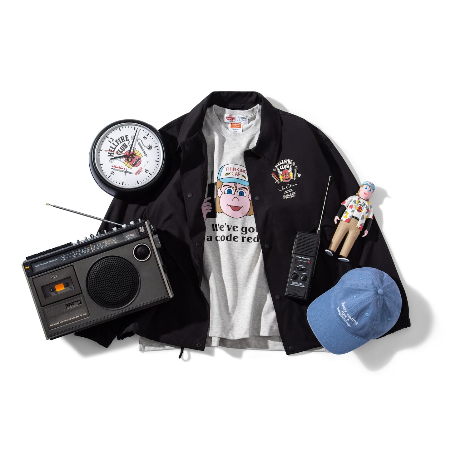 「ストレンジャー・シングス 未知の世界」コラボグッズ