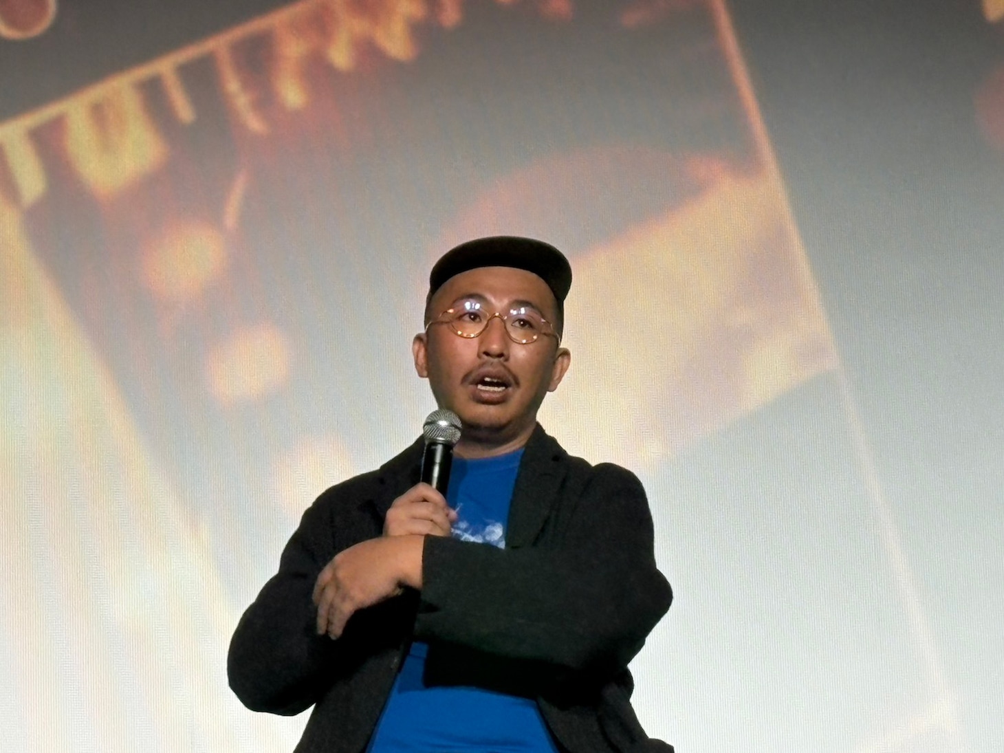 山形・MOVIE ON（ムービーオン）やまがたで行われたトークイベントに登壇した三宅唱