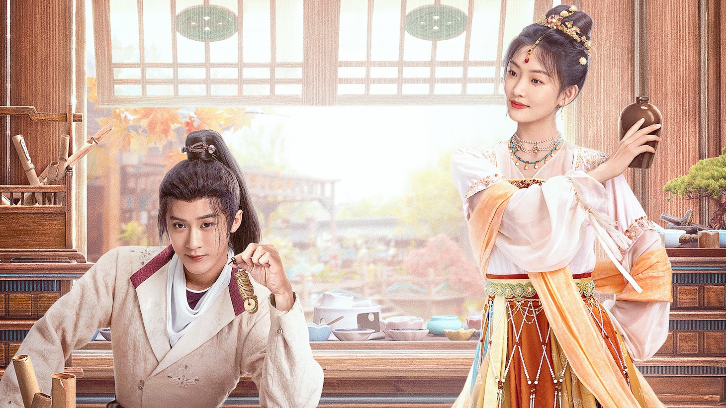 中国ドラマ「四方館」ビジュアル。タン・ジェンツー（檀健次）とジョウ・イーラン（周依然）が共演した同作は、4人の男女が国家と正義のために難事件に挑むミステリーラブ時代劇