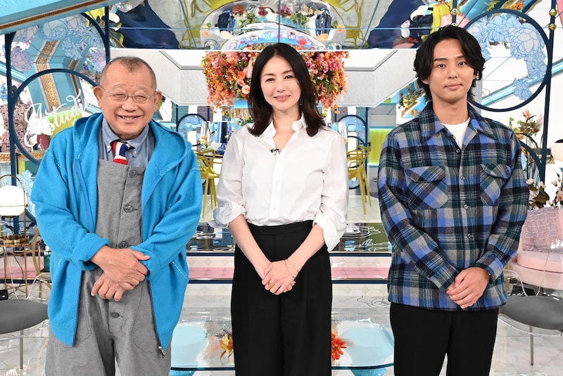 「A-Studio+」11月14日放送回より、左から笑福亭鶴瓶、井川遥、藤ヶ谷太輔