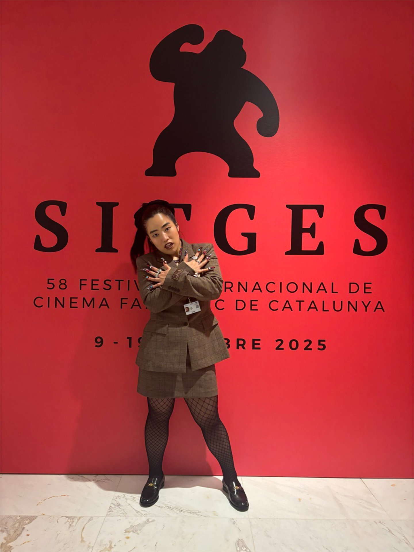 第58回シッチェス・カタロニア国際映画祭に参加したゆりやんレトリィバァ