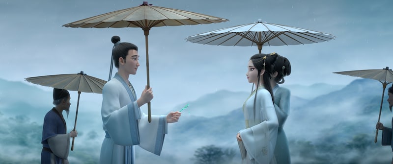 アニメ映画「白蛇：浮生」場面カット