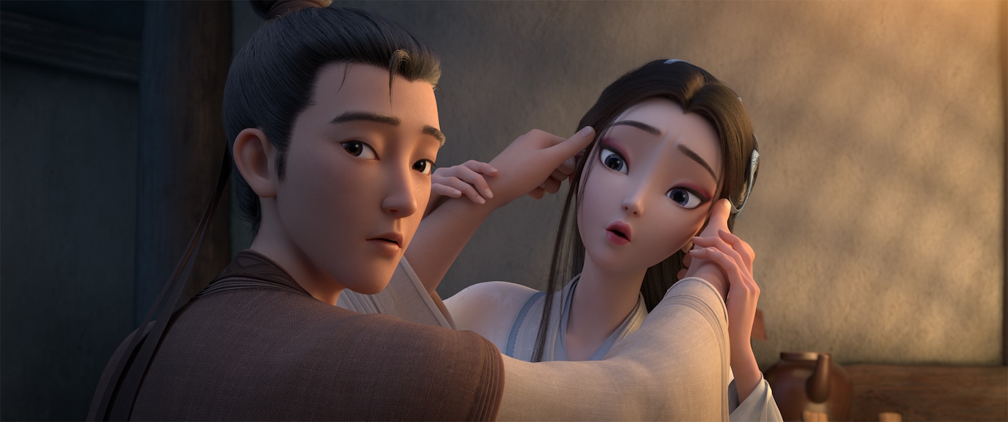 アニメ映画「白蛇：浮生」場面カット