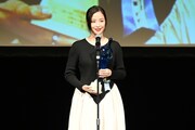 第17回TAMA映画賞で最優秀女優賞に輝いた広瀬すず。映画「遠い山なみの光」「アット・ザ・ベンチ」「ゆきてかへらぬ」「片思い世界」「宝島」での演技が高く評価された