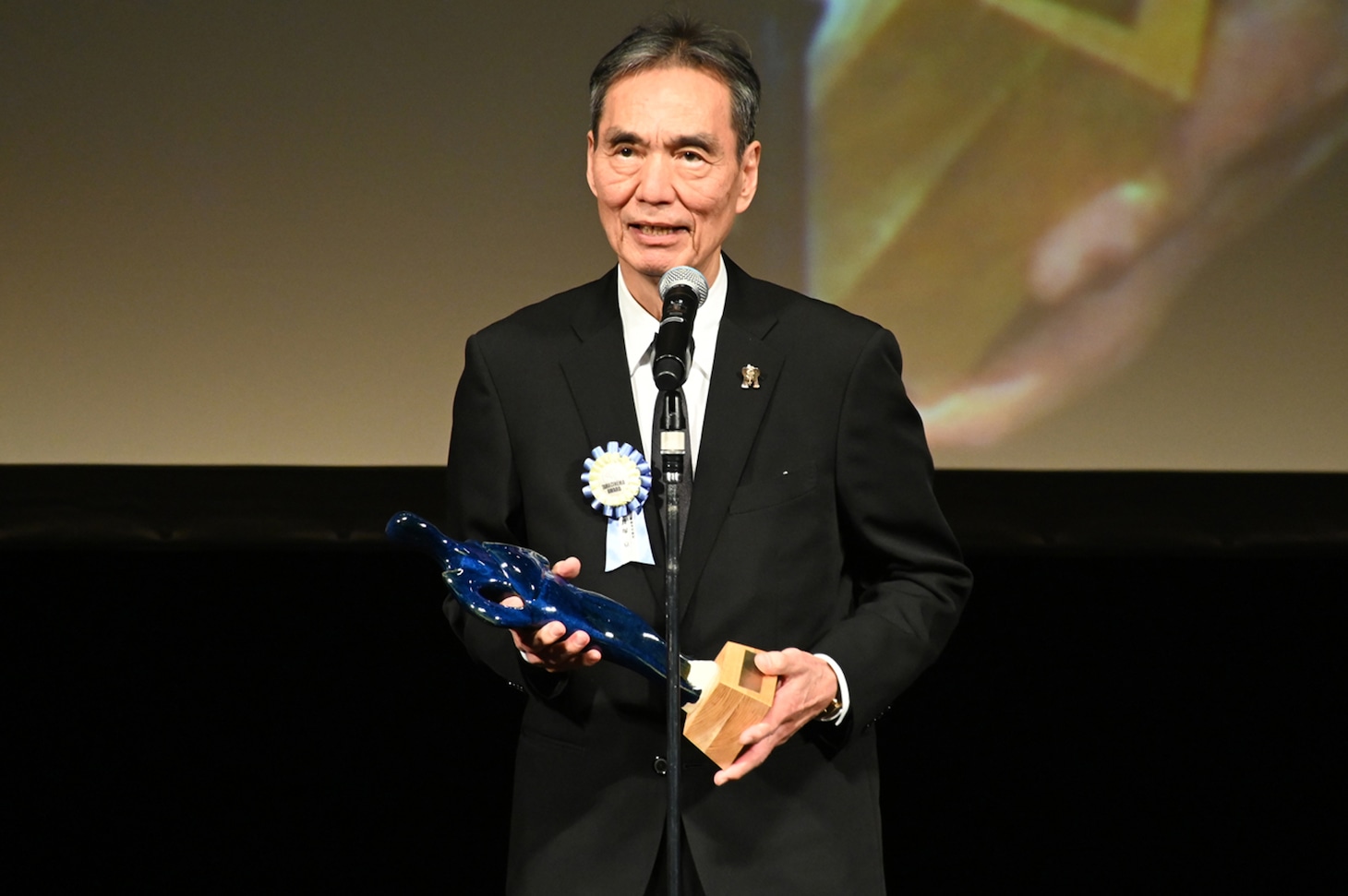 第17回TAMA映画賞で最優秀男優賞を獲得した長塚京三。吉田大八が監督を務めた「敵」での演技が評価された