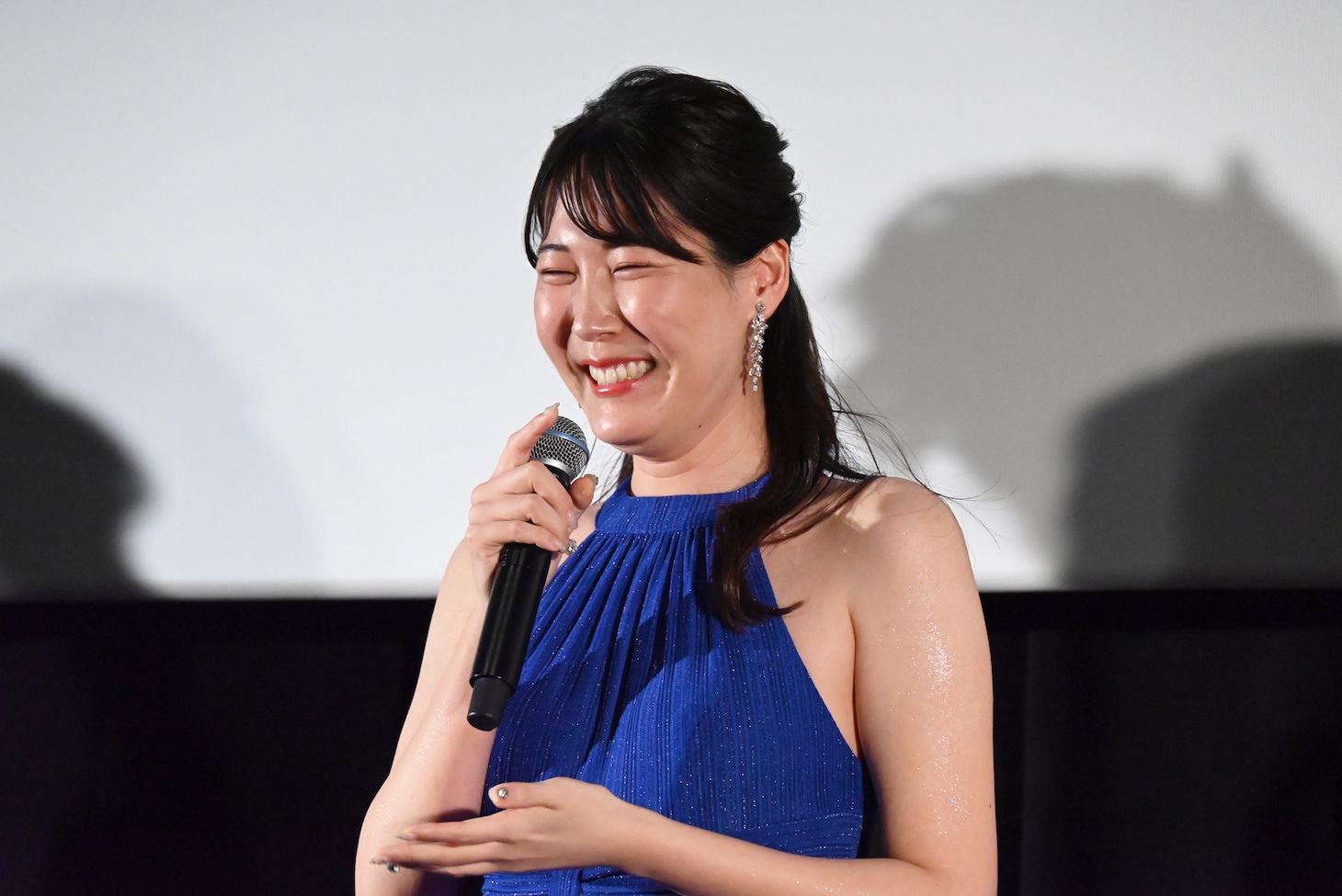 感極まったあとに照れる中川未悠